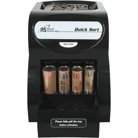 Royal Sovereign Electric 1 Row Coin Sorter QS1AC